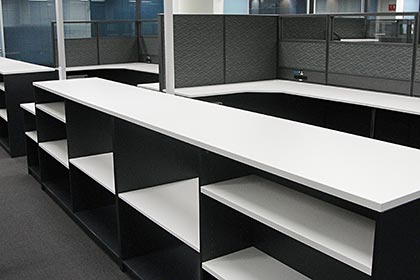 Custom built office furniture