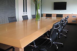 Office boardroom fitout