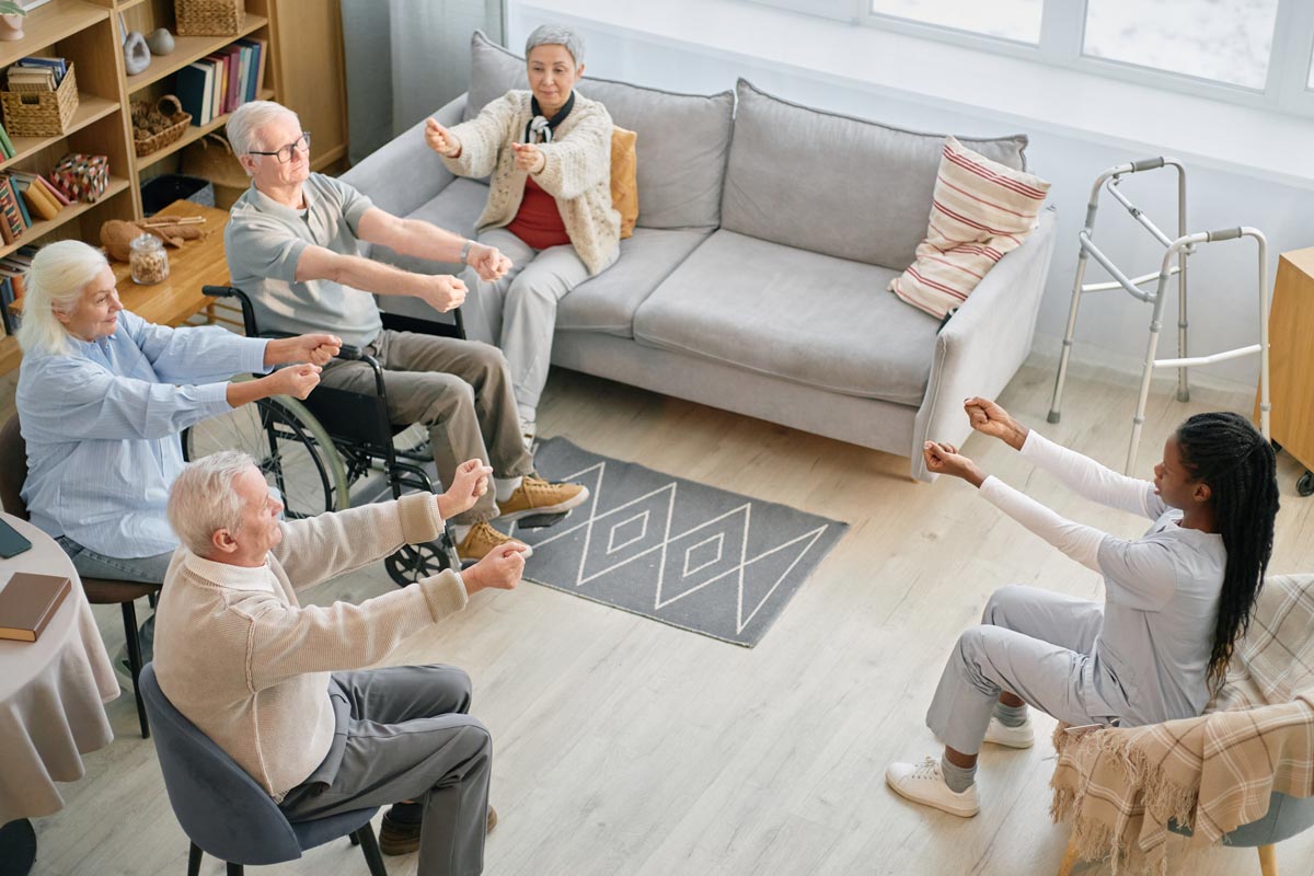 aged care therapy room