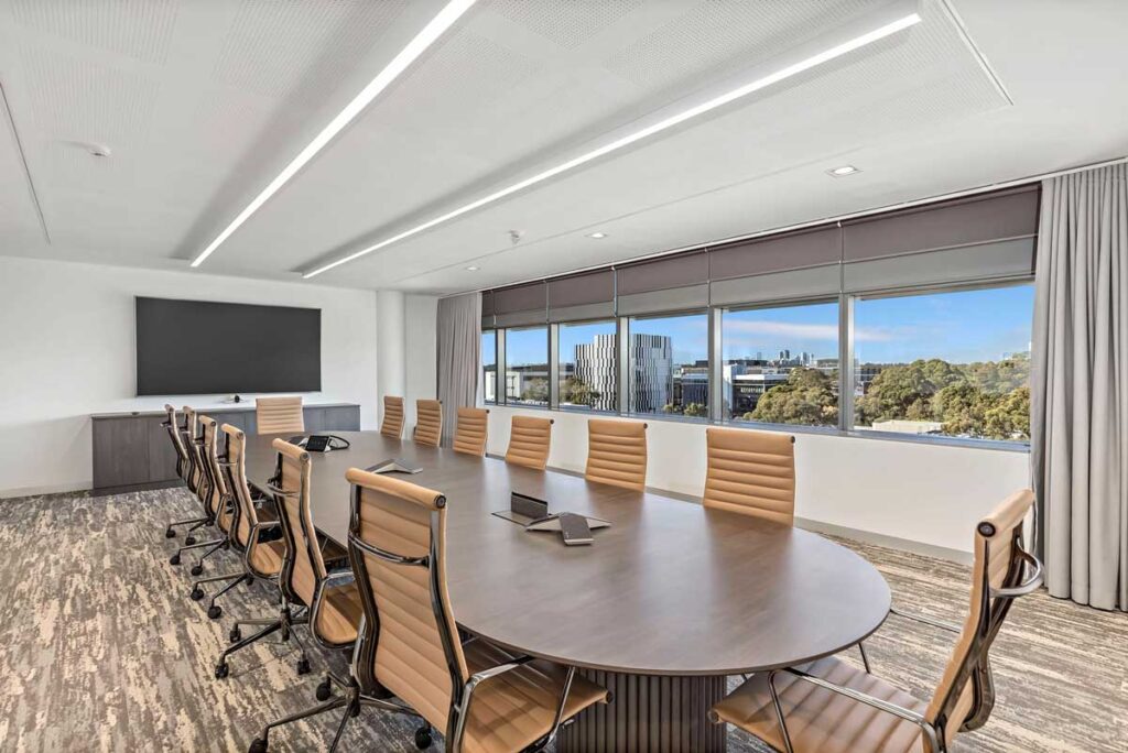 large boardroom table