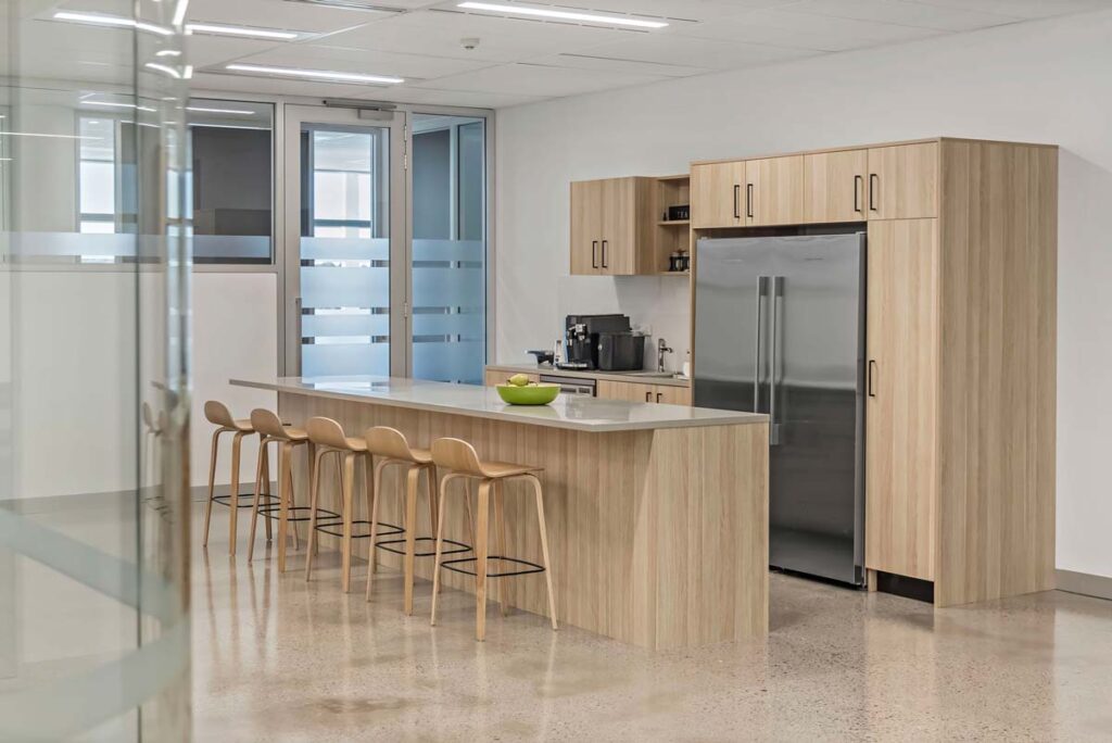 modern office kitchen