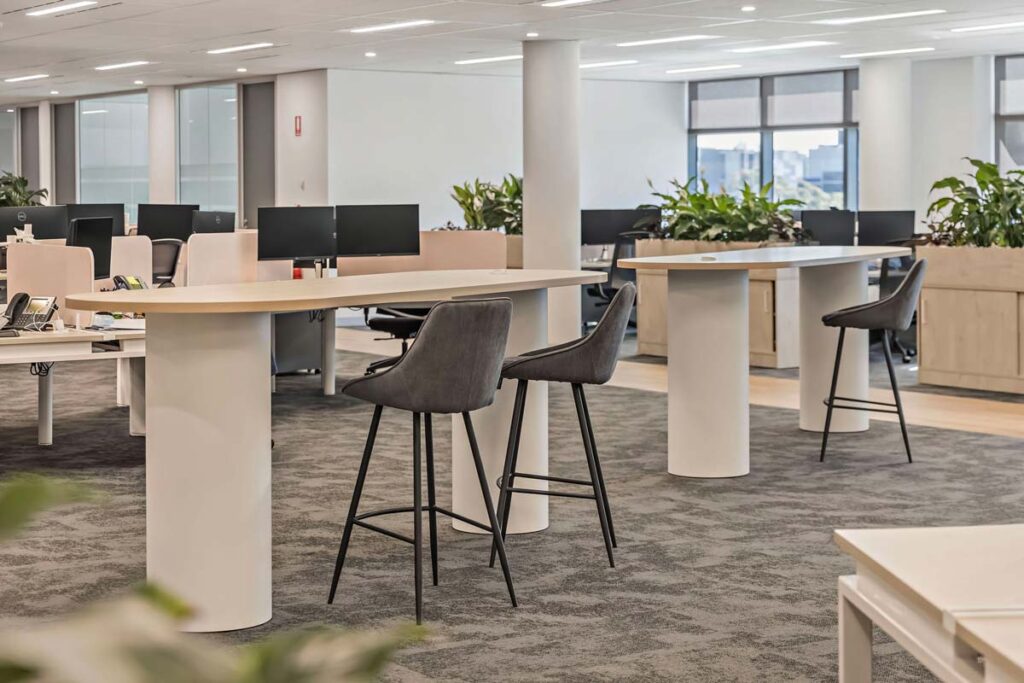 office collaboration desks