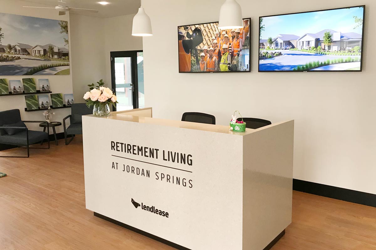 retirement village reception design