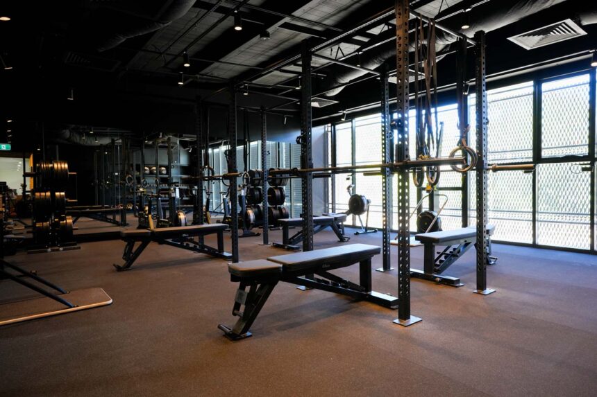 Commercial gym fitout
