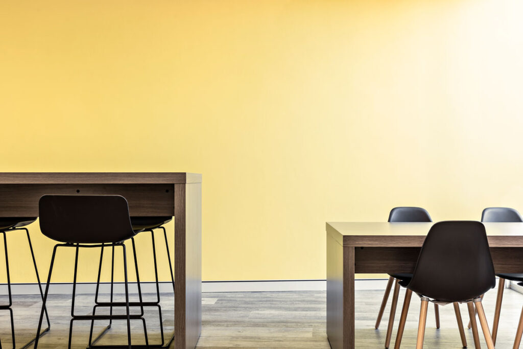office breakout area