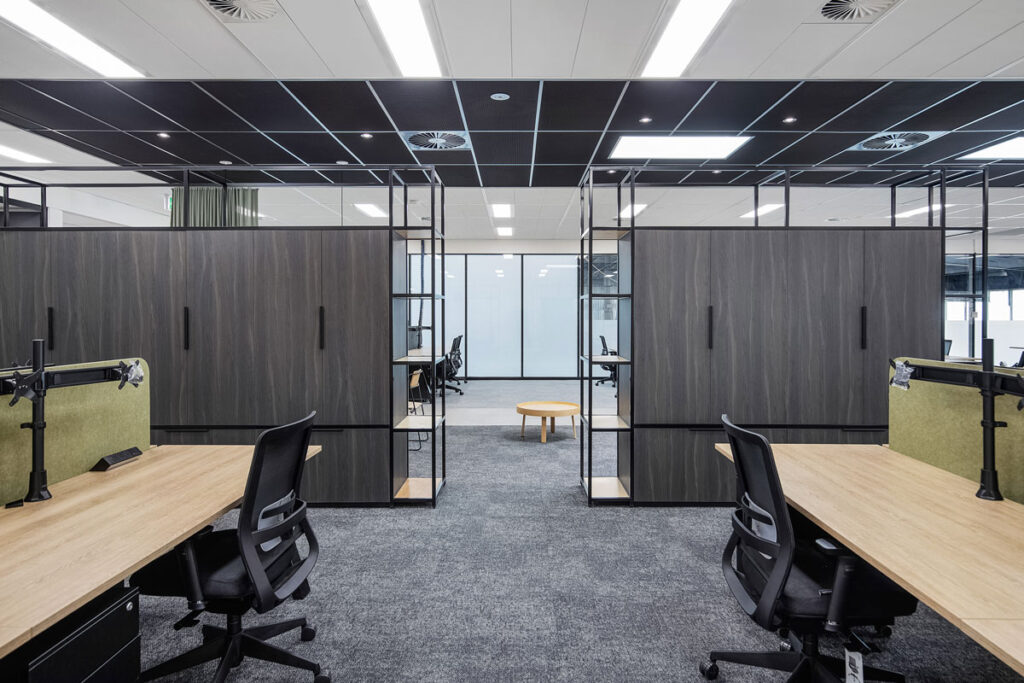 office room divider cupboards