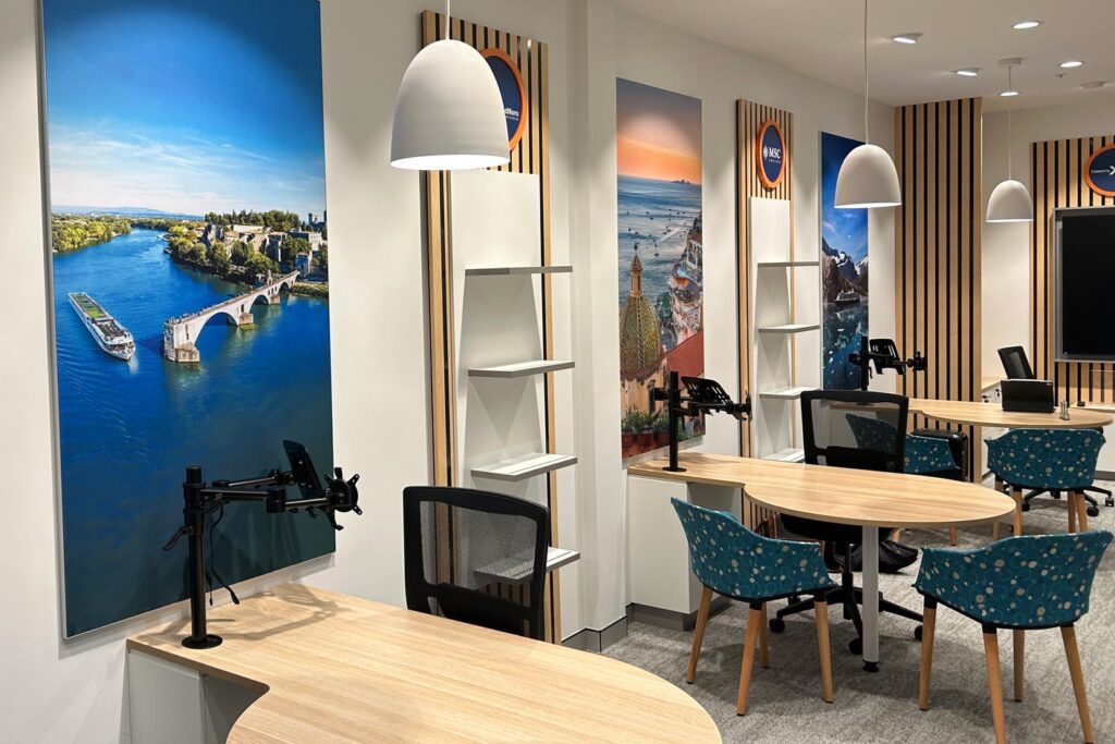cruiseabout travel agent fitout
